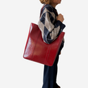 Bolso grande rojo
