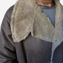 Abrigo doble faz borreguito