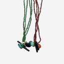 Collar doble cuentas