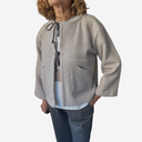 Chaqueta borreguito lazadas