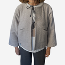 Chaqueta borreguito lazadas