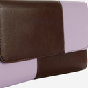 Bolso bicolor de piel