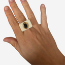 Anillo crema