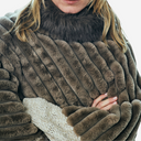 Capa/Poncho de pelo