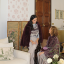 Abrigo piel sintética