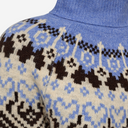 Jersey azul con greca