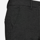 Pantalón campana negro y blanco roto