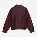 Chaqueta granate de espiga