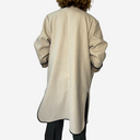 Abrigo crudo oversized