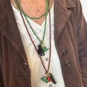 Collar doble cuentas