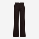 Pantalón recto marrón