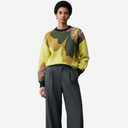 Jersey amarillo flores