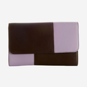 Bolso bicolor de piel