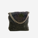 Bolso cuadrado cristales