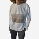 Camiseta rectángulo beige