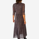 Vestido midi estampado