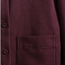 Chaqueta granate de espiga