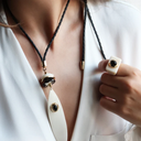 Collar cuerno de búfalo