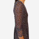 Vestido midi estampado