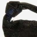 Bolso brillo asa nudo