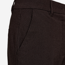 Pantalón recto marrón