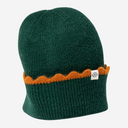 Gorro de tricot con detalle en contraste