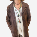 Collar doble cuentas