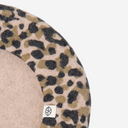 Boina de lana estampada