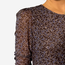 Vestido midi estampado