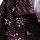 Chaquetón con pedrería