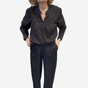 Pantalón ancho negro