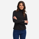 Jersey fino cuello alto