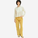 Pantalón pana amarillo