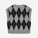 Chaleco rombos metal