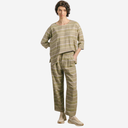 Pantalón cuadros verde