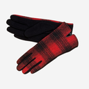 Guantes tela cuadros