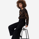 Jersey jacquard de punto suave