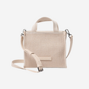 Bolso mini tipo shopper de punto