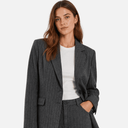 Americana gris rayas finas - Freequent