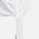 Blusa blanca con lazada en cadera - Freequent