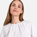 Blusa blanca con mangas abullonadas - Freequent