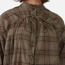 Blusa cuello mao con lazada - Orfeo