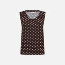 Blusa de lunares marrón - Freequent
