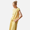 Conjunto de pantalón y blusa amarillo - PAN