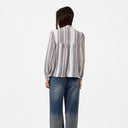 Blusa de rayas de algodón - Orfeo