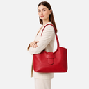 Bolso de hombro de piel minimalista - Purahechura
