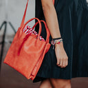 Bolso de piel tipo tote pequeño - Nothink