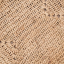 Bolso de hombro de rafia con cremallera - Bagatelle