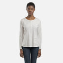 Camiseta blanca cuello redondo - Singular