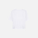 Camiseta básica blanca y cuadrada - Freequent
